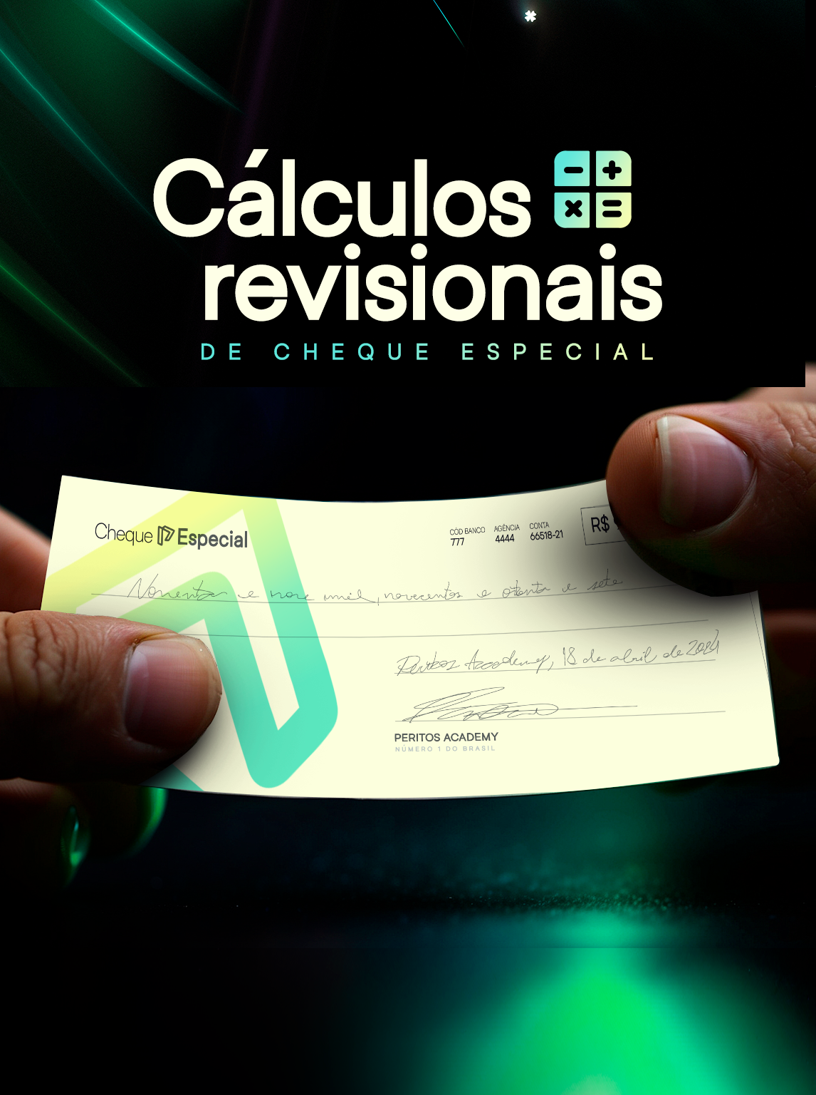 Calculos revisionais de cheque especial